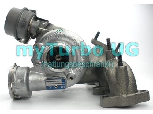 Turbolader 54399880018 038253010HX Neuteil, 1.9 TDI, Motor AXR, BSW, 101PS, 722730-; 54399880007