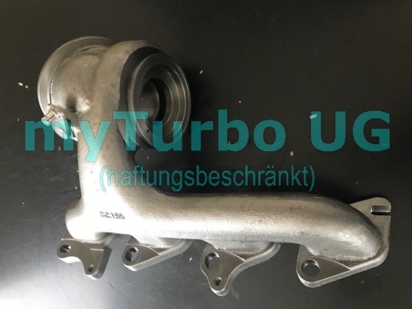 Abgaskrümmer Neu Garrett Turbolader Opel A14NET Euro5 1.4 Turbo 860156 781504-